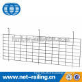 Wire mesh rack supermarket pallet metal hanging shelf dividers                        
                                                Quality Choice